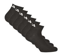 Fila Unisex Calcetines de Cuarto,6er Paquete - Cortos,Training,Sport,Logo (2x
