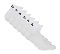 Fila Unisex Calcetines de Cuarto,6er Paquete - Cortos,Training,Sport,Logo (2x