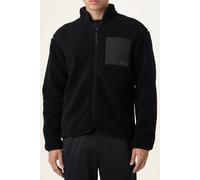 FILA Valgrana Regular Teddy Fleece Jacket Black Talla: XL | Chaquetas Deportivas Outlet | Hombre | Negro