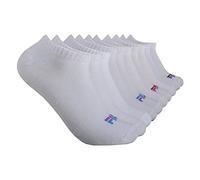 Fila Women's No Show Socks, White Multi, One Size
