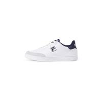 FILA Zapatillas Courtbay para Hombre, Blanca Fila Navy, 42 EU