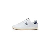 FILA Courtbay White- Navy-marshmallow Talla: 44 | Zapatos con Cordones Outlet | Hombre | Blanco
