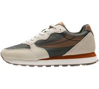 Fila Zapatillas Hypert para Hombre, Oyster Gray-Olive Night, 40 EU