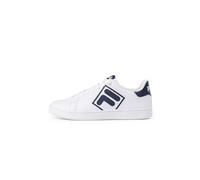 Fila Zapatillas para Hombre con Logotipo de Courtbay, Blanca Fila Navy, 40 EU