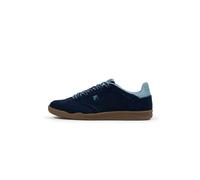FILA | Zapatillas Tenis Hombre, Slantshot S, Cuero, Azul , Sneakers Deportivas Lifestyle Retro 90s, , Cierre con Cordones, Forro Textil y Sintética Cupsole