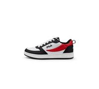 FILA Zapatillas Unisex para niños Rega Nf Teens, Black FILA Red, 37 EU
