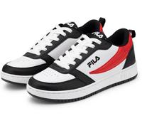 FILA Rega Nf Teens, Zapatillas, Black Red, 38 EU