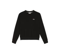 FILA Zduna Logo Crew Sweat Black Talla: L | Sudaderas con Capucha Outlet | Mujer | Negro