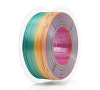 FilaBees filamento de seda PLA para impresora 3D, filamento PLA de 0.069 pulgadas, multicolor, popular cambio multicolor +/-0.02