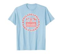 Filadelfia 1776 Independence Hall Pensilvania Filadelfia Camiseta