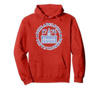 Filadelfia 1776 Independence Hall Pensilvania Filadelfia Sudadera con Capucha