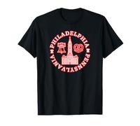 Filadelfia City Hall Soft Pretzel Philly Pensilvania Camiseta