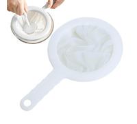 Filador de malla ultra fina: filtro de alimentos de nylon, colador de cocina PP Many, separador de sin deslizamiento, herramienta de tamiz duradera | Ideal para leche de soya, leche de arroz con