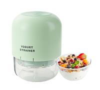 Filador yogurt: presione la canasta de tipo para hacer queso, colador malla fina extraíble con un diseño fácil y, tamiz de filtro para miel, café, salsa, cocina