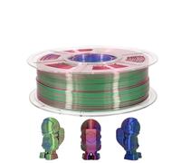 Filament Material, Gradient Polymer Composite Multicolor 3D Print Filament Strong Multifunctional Smooth Layer High Precision Printing Supply, DIY Crafting