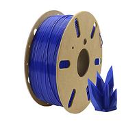 Filamentive PLA - Dark Blue/Azul - 1.75mm Filamento de impresión 3D, Material Reciclado + Bobina de cartón 100% reciclable - Habilitación de la impresión 3D sostenible (1KG)