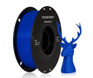 Filamento 1,75 mm, TINMORRY Materiales de Impresión 3D Filamento 1 kg (Royal Blue, Ácido poliláctico)