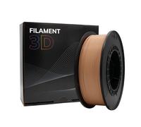 Filamento 3d pla - diametro 1.75mm - bobina 1kg - color melocoton clar