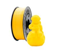 Filamento 3d pla mate - diametro 1.75mm - bobina 1kg - color amarillo
