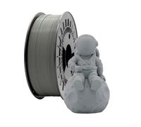 Filamento 3d pla mate - diametro 1.75mm - bobina 1kg - color gris oscu