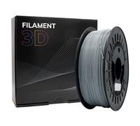Filamento 3d pla tough - diametro 1.75mm - bobina 1kg - color gris