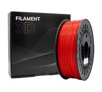 Filamento 3d pla tough - diametro 1.75mm - bobina 1kg - color rojo