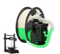 Filamento arcoíris: de cambio de color, bobina de acabado brillante, carrete de degradado, material de impresión brillante multitono, mezcla reactiva nocturna de alto brillo para