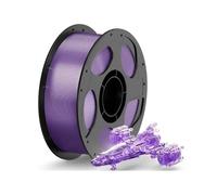 Filamento De Impresora 3D Compatible Con ANYCUBIC PETG, 1,75 Mm +/-0,02 Mm | Consumibles Duraderos For Impresoras Compatibles Con Kobra 3 Combo S1C(1KG T-Purple)