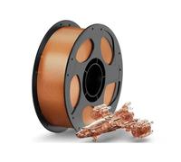 Filamento De Impresora 3D Compatible Con ANYCUBIC PETG, 1,75 Mm +/-0,02 Mm | Consumibles Duraderos For Impresoras Compatibles Con Kobra 3 Combo S1C(1KG T-Brown)