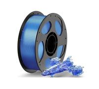 Filamento De Impresora 3D Compatible Con ANYCUBIC PETG, 1,75 Mm +/-0,02 Mm | Consumibles Duraderos For Impresoras Compatibles Con Kobra 3 Combo S1C(1KG T-Blue)