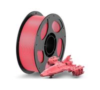 Filamento De Impresora 3D Compatible Con ANYCUBIC PETG, 1,75 Mm +/-0,02 Mm | Consumibles Duraderos For Impresoras Compatibles Con Kobra 3 Combo S1C(1KG Pink)