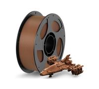 Filamento De Impresora 3D Compatible Con ANYCUBIC PETG, 1,75 Mm +/-0,02 Mm | Consumibles Duraderos For Impresoras Compatibles Con Kobra 3 Combo S1C(1KG Peanut Brown)
