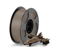 Filamento De Impresora 3D Compatible Con ANYCUBIC PETG, 1,75 Mm +/-0,02 Mm | Consumibles Duraderos For Impresoras Compatibles Con Kobra 3 Combo S1C(1KG Brown)