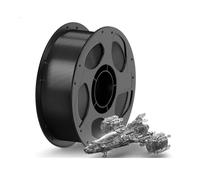 Filamento De Impresora 3D Compatible Con ANYCUBIC PETG, 1,75 Mm +/-0,02 Mm | Consumibles Duraderos For Impresoras Compatibles Con Kobra 3 Combo S1C(1KG T-Grey)