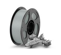 Filamento De Impresora 3D Compatible Con ANYCUBIC PETG, 1,75 Mm +/-0,02 Mm | Consumibles Duraderos For Impresoras Compatibles Con Kobra 3 Combo S1C(1KG Grey)