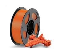 Filamento De Impresora 3D Compatible Con ANYCUBIC PETG, 1,75 Mm +/-0,02 Mm | Consumibles Duraderos For Impresoras Compatibles Con Kobra 3 Combo S1C(1KG Orange)
