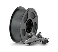 Filamento De Impresora 3D Compatible Con ANYCUBIC PETG, 1,75 Mm +/-0,02 Mm | Consumibles Duraderos For Impresoras Compatibles Con Kobra 3 Combo S1C(1KG Dark Grey)