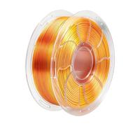 Filamento de impresora 3D, con efecto de impresión de tonos multicolor, carrete de 14,5 x 4 cm, paquete de filamento Pla de doble color, accesorios de impresión 3D, fácil de usar, para el hogar, la