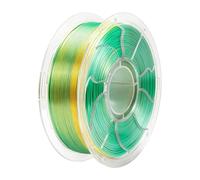 Filamento de impresora 3D, con efecto de impresión de tonos multicolor, carrete de 14,5 x 4 cm, paquete de filamento Pla de doble color, accesorios de impresión 3D, fácil de usar, para el hogar, la