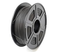 Filamento de impresora 3D relleno de metal, filamento de hierro de 1,75 mm, carrete de 0,5 kg (1,1 lb), óxido en ambientes húmedos y de alta temperatura y ser atraído por imanes-Negro 1kg_1,75 mm