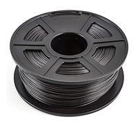 Filamento De La Impresora 3D 1.75Mm, Filamento De Fibra De Carbono PLA, Rellena Con 30% De Fibra De Carbono Negro Negro,0.5kg