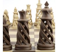 Filamento de madera Fiberlogy WOOD-NATUR Natural 1,75 mm Fácil Postproceso Aroma Madera