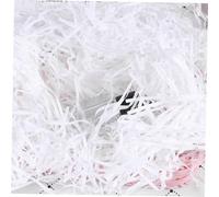 Filamento de Papel Triturado 100g Blanco para Relleno de Cajas