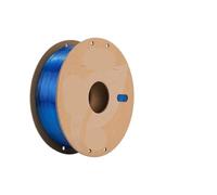 Filamento de TPU flexible de 1,75 mm, TPU 95A, for impresora 3D, bobina de 1 kg (2,2 lb), material de impresión 3D TPU 95A for impresoras 3D.(Transparent Blue)
