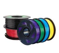 Filamento Flexible De TPU De 1,75 Mm, Rollo De 250 G O 500 G En Negro/azul/rojo, Filamento Elástico Similar Al Caucho For Impresora 3D(Blue 250g)