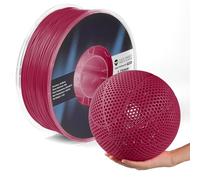 Filamento flexible SainSmart PEBA de alto rebote de 90 A, 1 kg, Super TPU con un 78% de rebote, un 20% más ligero y una impresión dos veces más rápida, resistencia a base de nailon, 1,75 mm, roja