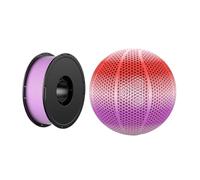 Filamento for impresora 3D PLA-HR de 1,75 mm, 1 kg, compatible con Ender, 3 y todas las impresoras 3D FDM(Gradient Color 1)