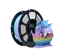 Filamento iBOSS matte PL 1,75 mm, filamento de impresora 3D arcoíris multicolor PLA PRO, precisión de tamaño +/-0,02 mm, 1 kg (2,2 libras), color dragón de ensueño mate