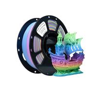 Filamento iBOSS Matte PL 1,75 mm, filamento de impresora 3D de arco iris multicolor PLA PRO, precisión dimensional +/-0.02 mm, 1 kg (2,2 lb), sombra de ensueño mate