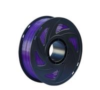 Filamento para impresora 3D, Filamento de impresión 3D TPU Flexible 1,75mm, sin burbujas, sublimación no tóxica, Material plástico for impresora, filamento 0,5 KG/0,25 KG(18B Purple -250g)